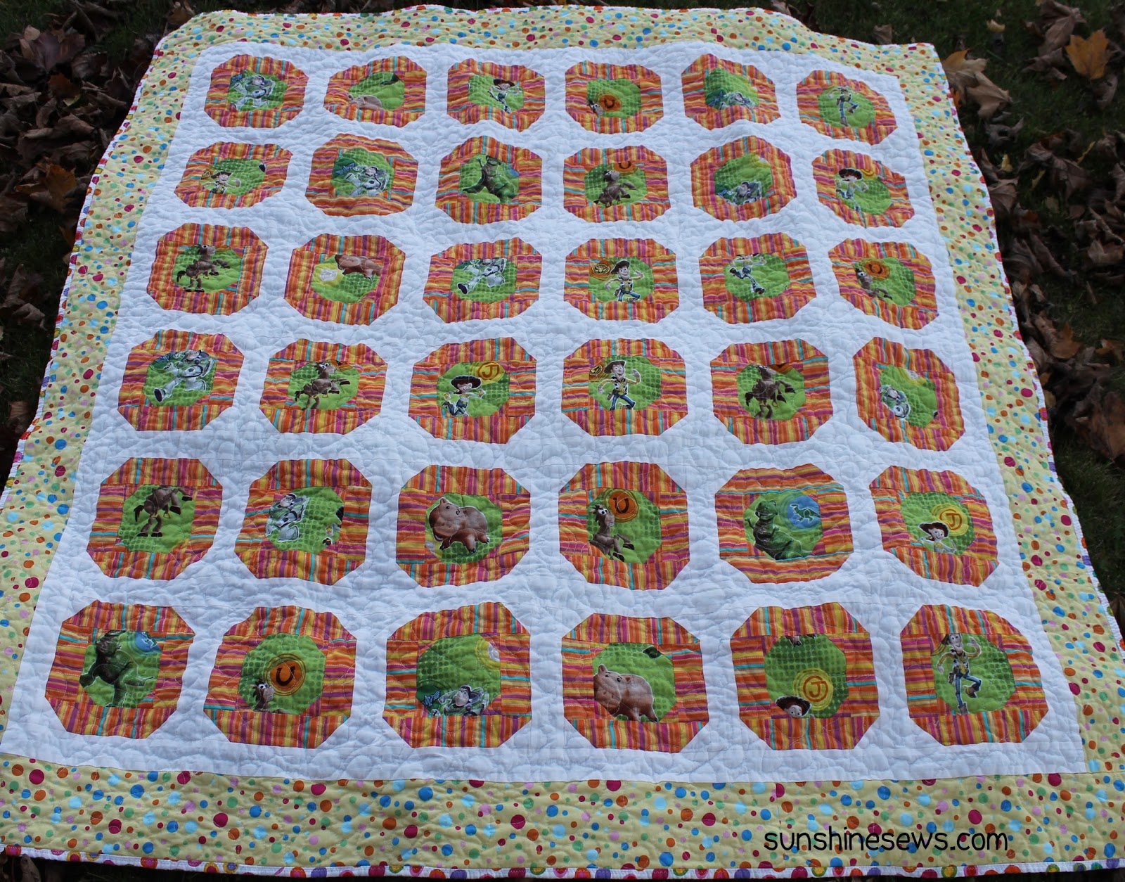 SunShine Sews... Quilts for Kids Toy Story Quilt