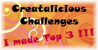 Top 3 at Creatalicious