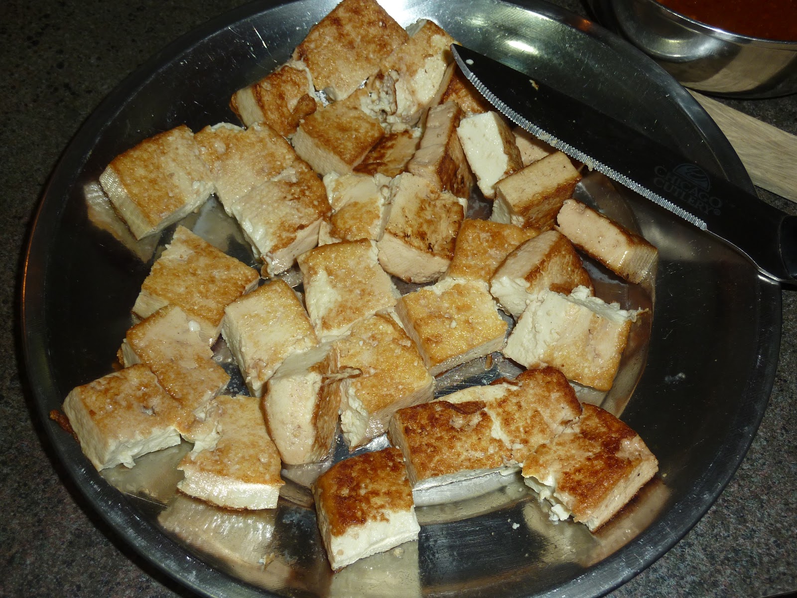 Aaha Oho Tofu Egg Fried Rice with Chilli Garlic Sauce