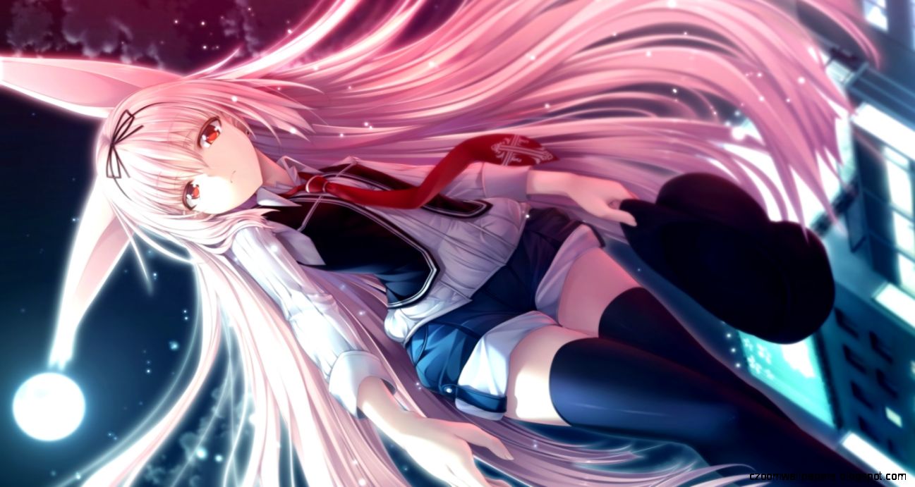 1366x768 Anime girl pink hair Wallpaper 1366x768 Anime girl pink hair Wallpaper