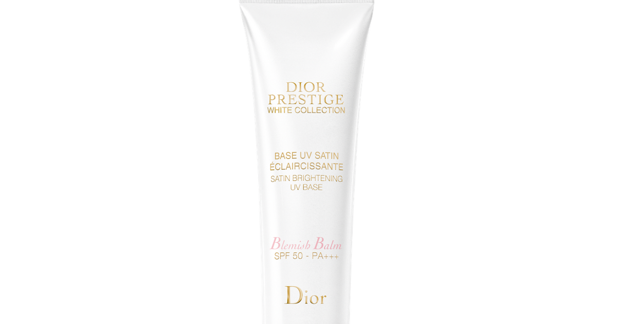 Pretty Nude Dior Prestige White Collection Satin Brightening Uv Base Blemish Balm Spf 50 Pa