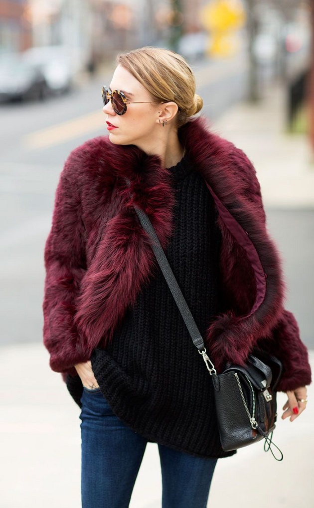 STREET STYLE INSPIRATION; HOW TO WEAR A FAUX FUR COAT.