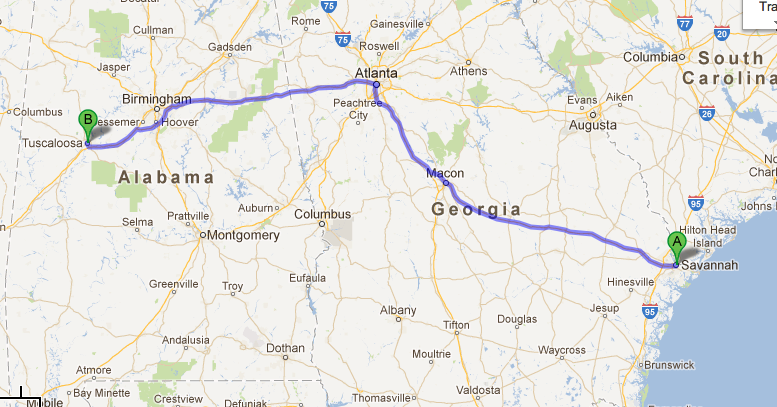 Tulsa To Savannah