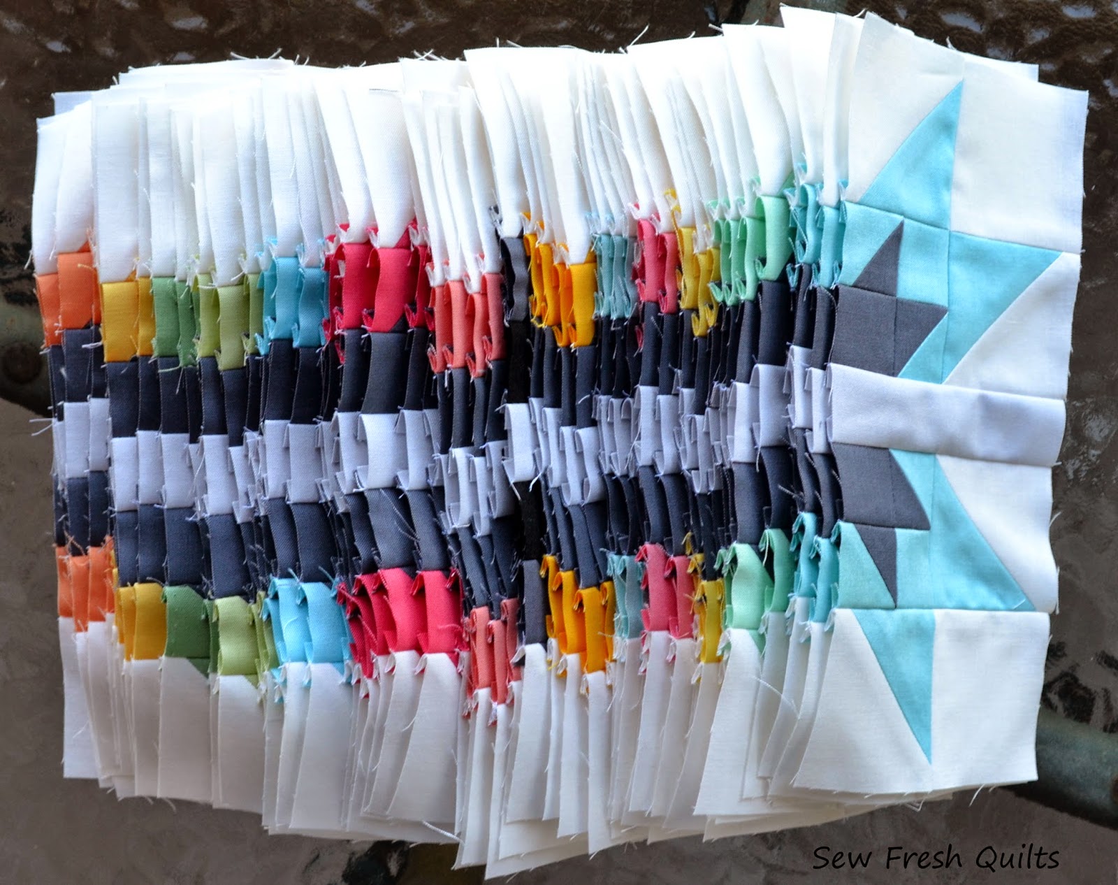 Sew Fresh Quilts On Point The Evolution of a Quilt