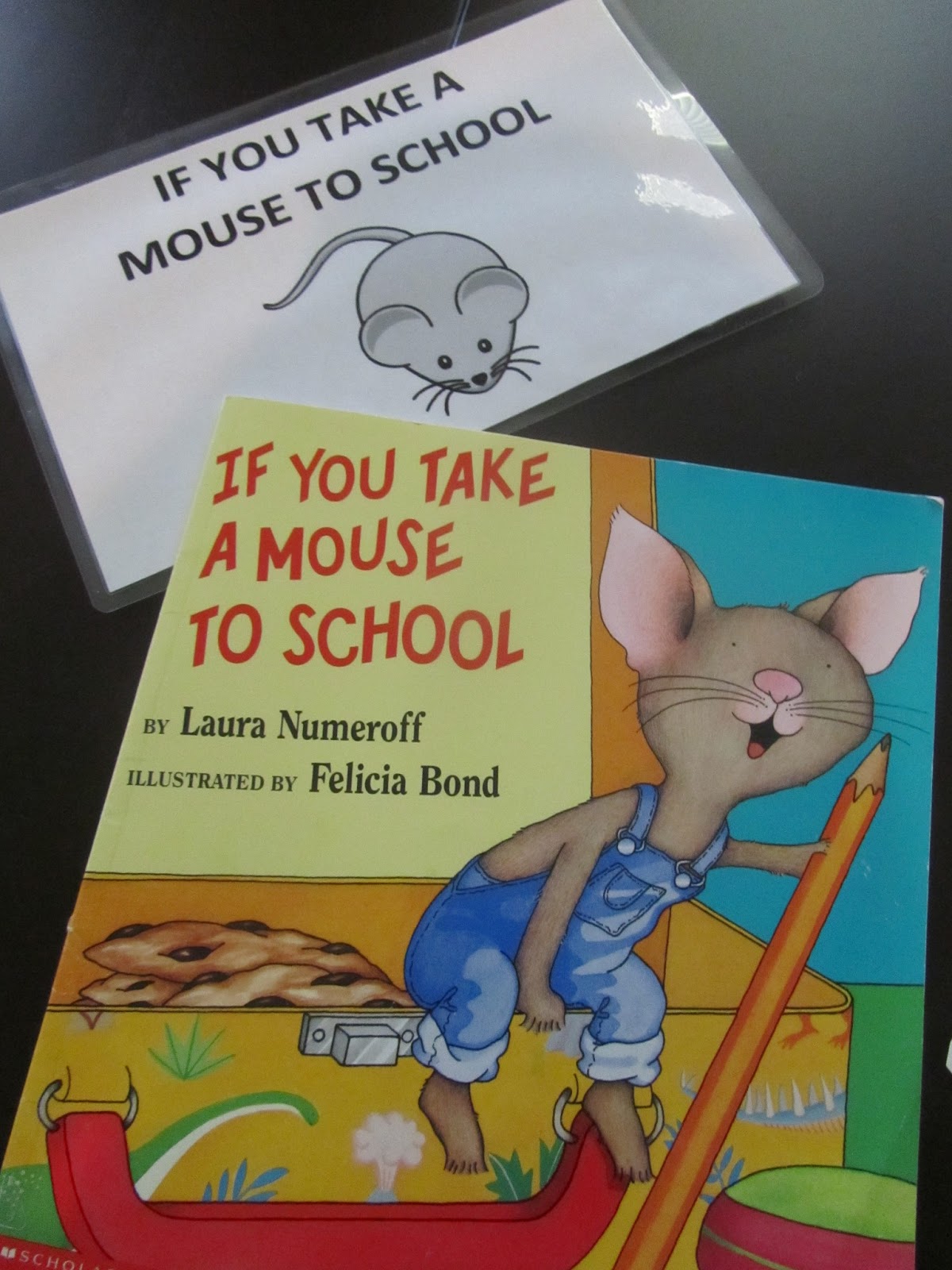 If You Take A Mouse To School Preschool Craft