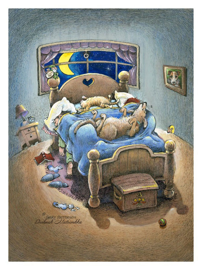 Коллекция картинок Создатель улыбок художник Гэри Паттерсон (Gary