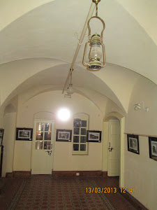 "Vick Lamps" for lightning as used in the 19th  century in this theatre.