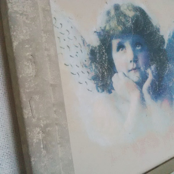 quadro angioletto vintage