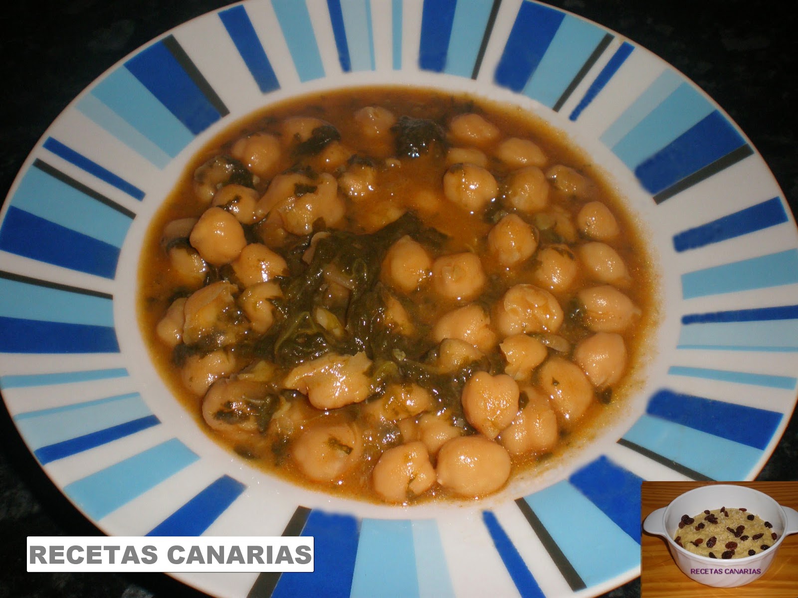 Garbanzos Con Espinacas