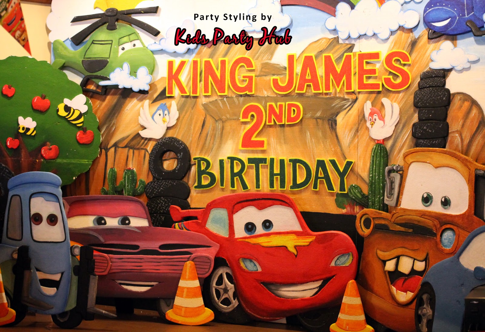Kids Party Hub Disney Cars Themed Birthday Party King Kids Party Hub Disney Cars Themed Birthday Party King