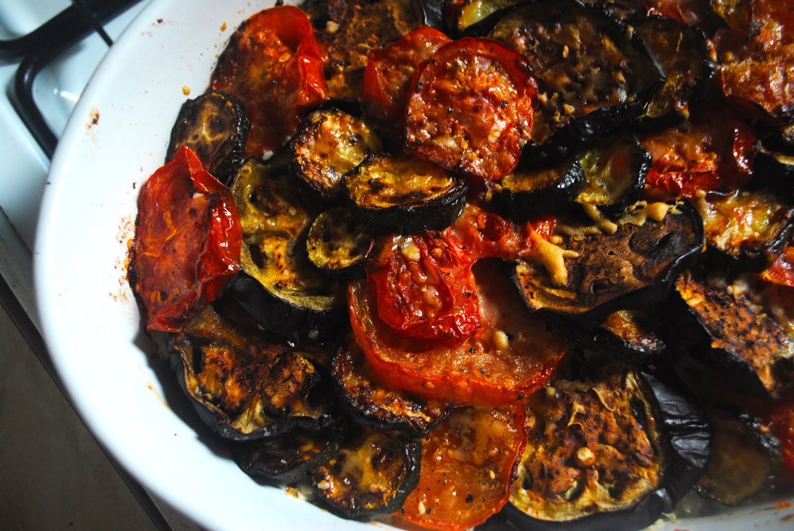 Feeding Cravings Courgette and Aubergine Gratin