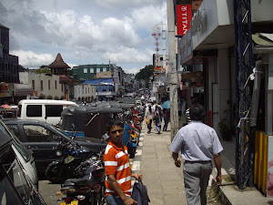 Main Street in Kandy.