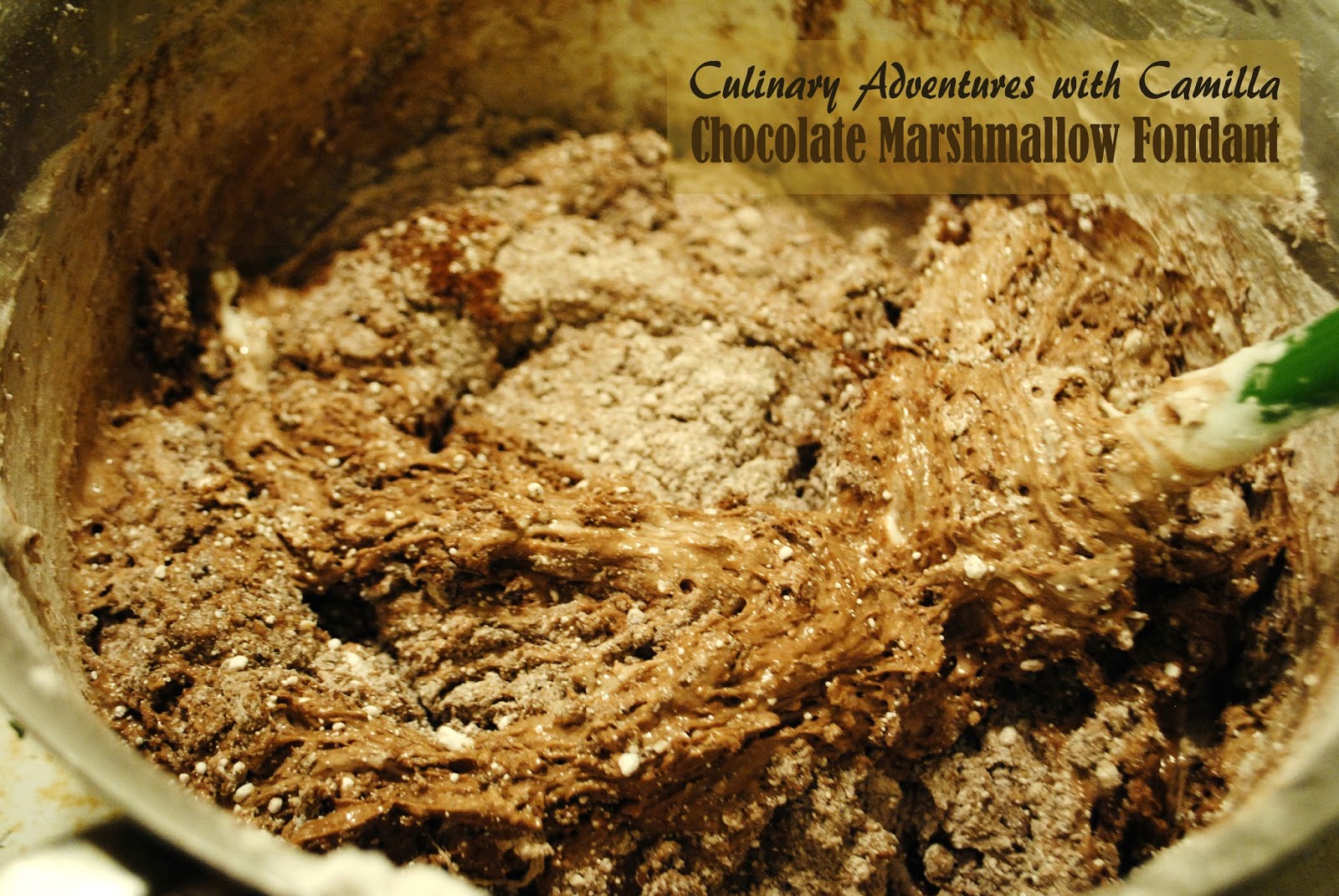 Chocolate Marshmallow Fondant