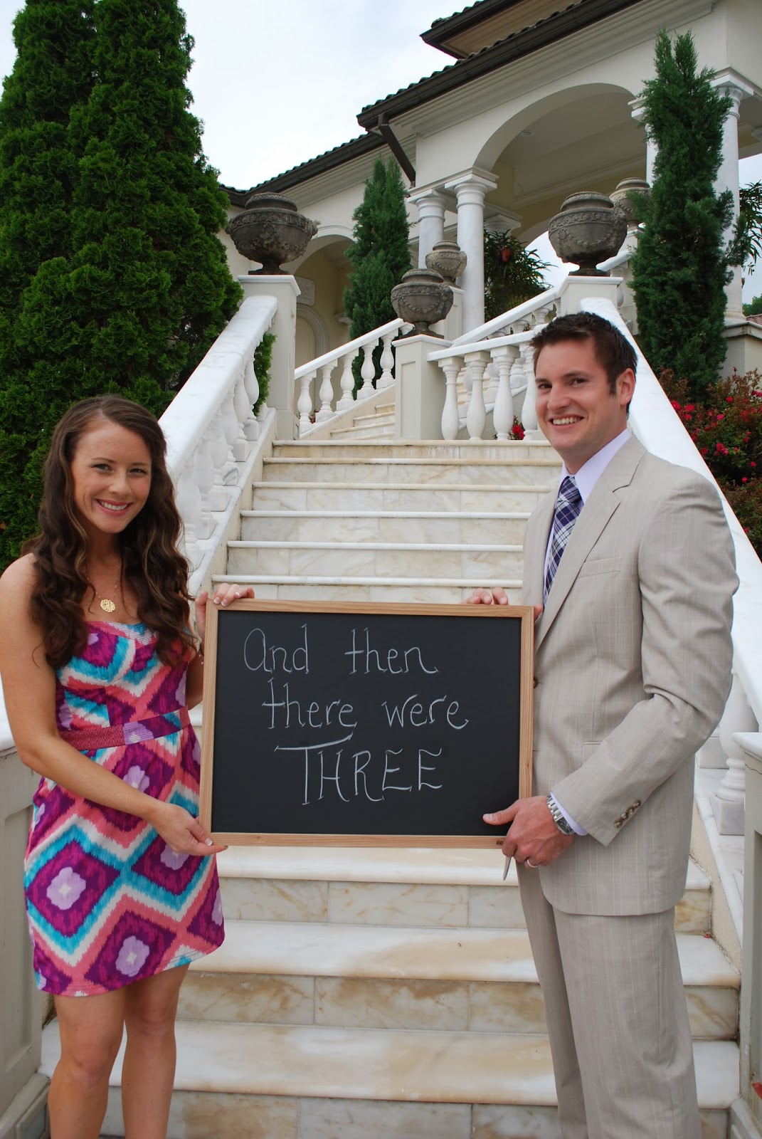 And then there were three pregnancy announcement