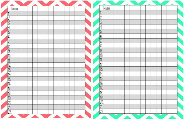 Wild Fun In Pre K Attendance Freebie