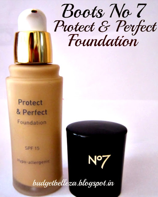 Boots No 7 Protect and Perfect Foundation SPF 15 My Perfect Match