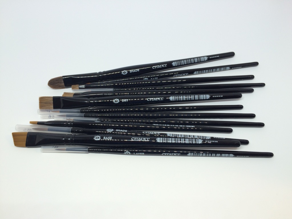 Bill's Raving Rant Citadel Brushes Reviewed