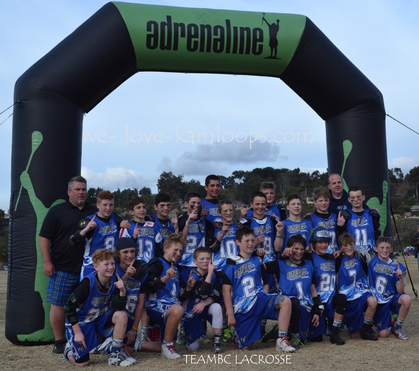 welovekamloops Team BC Adrenaline Challenge Lacrosse