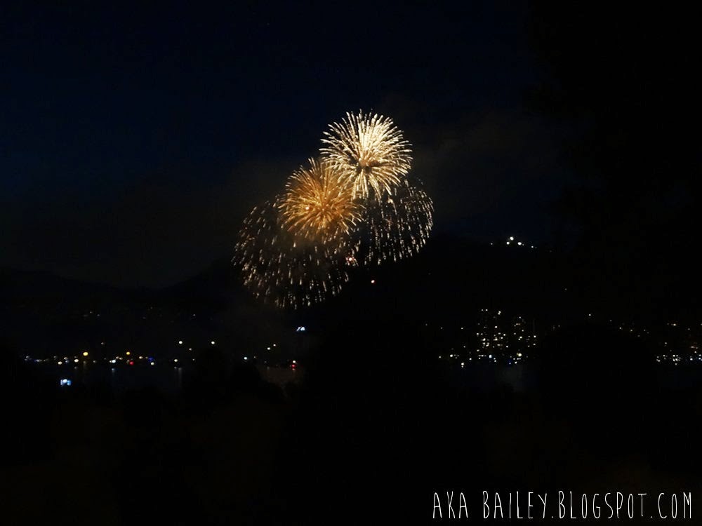 Fireworks from 2014 Celebration of Lights in Vancouver