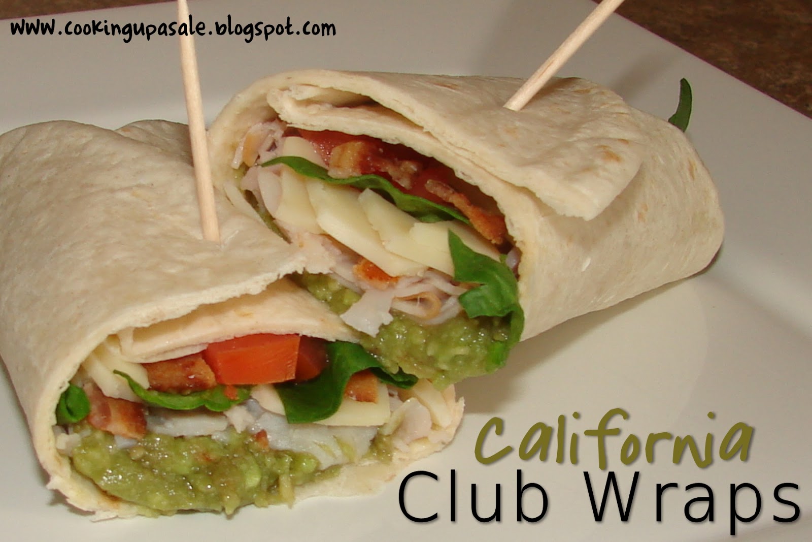 Cooking Up a Sale California Club Wraps