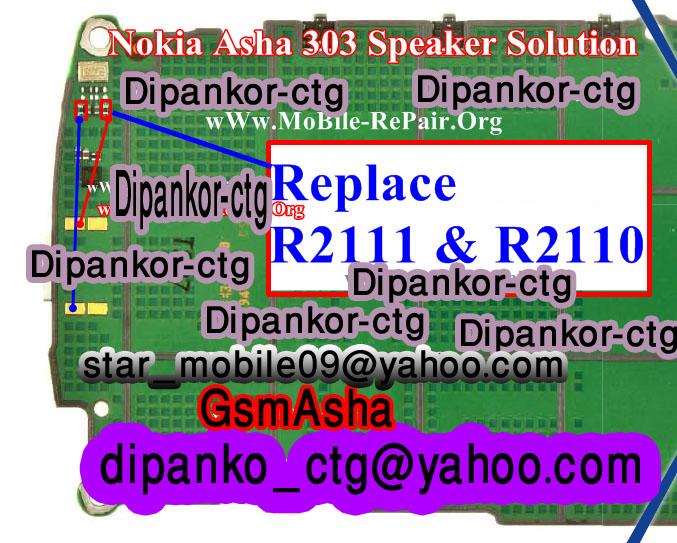حل مشكلة سماعة الاذن نوكيا آشا 303 Nokia+Asha+303+Speaker+Solution
