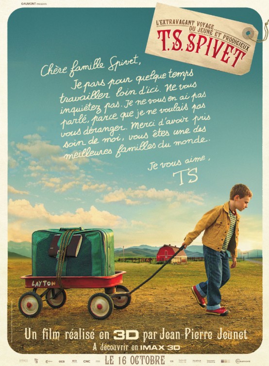 MOVIES : The Young and Prodigious Spivet - Trailer and poster