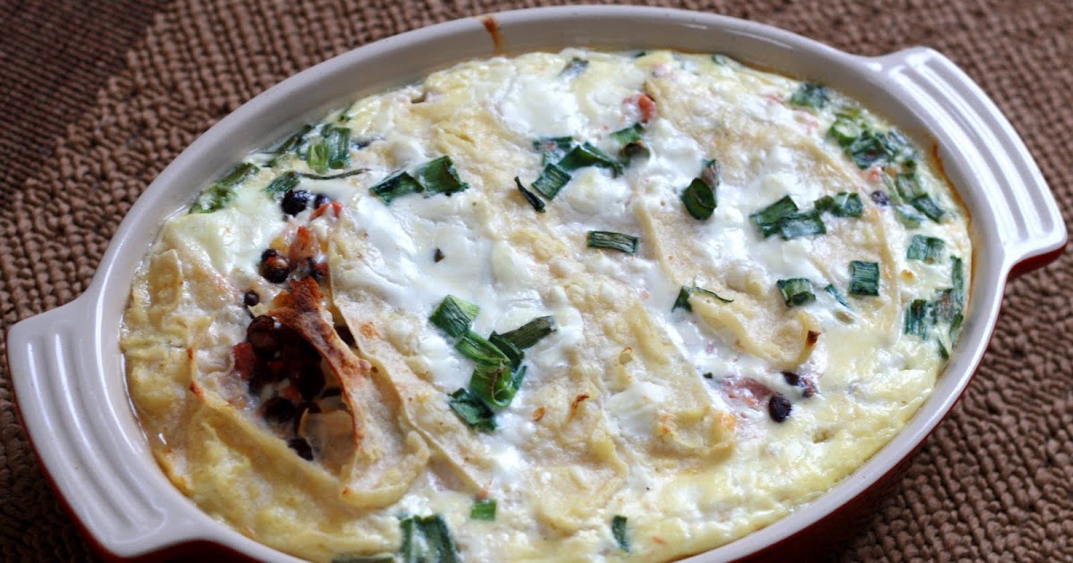 The Sweets Life Breakfast Tortilla Strata