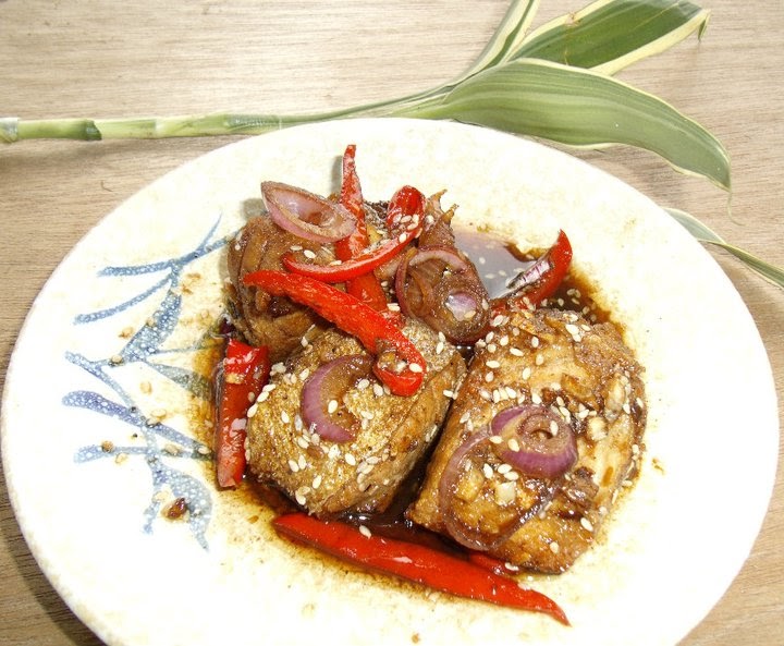 Pinoy Meal Ideas Tuna Belly Adobo