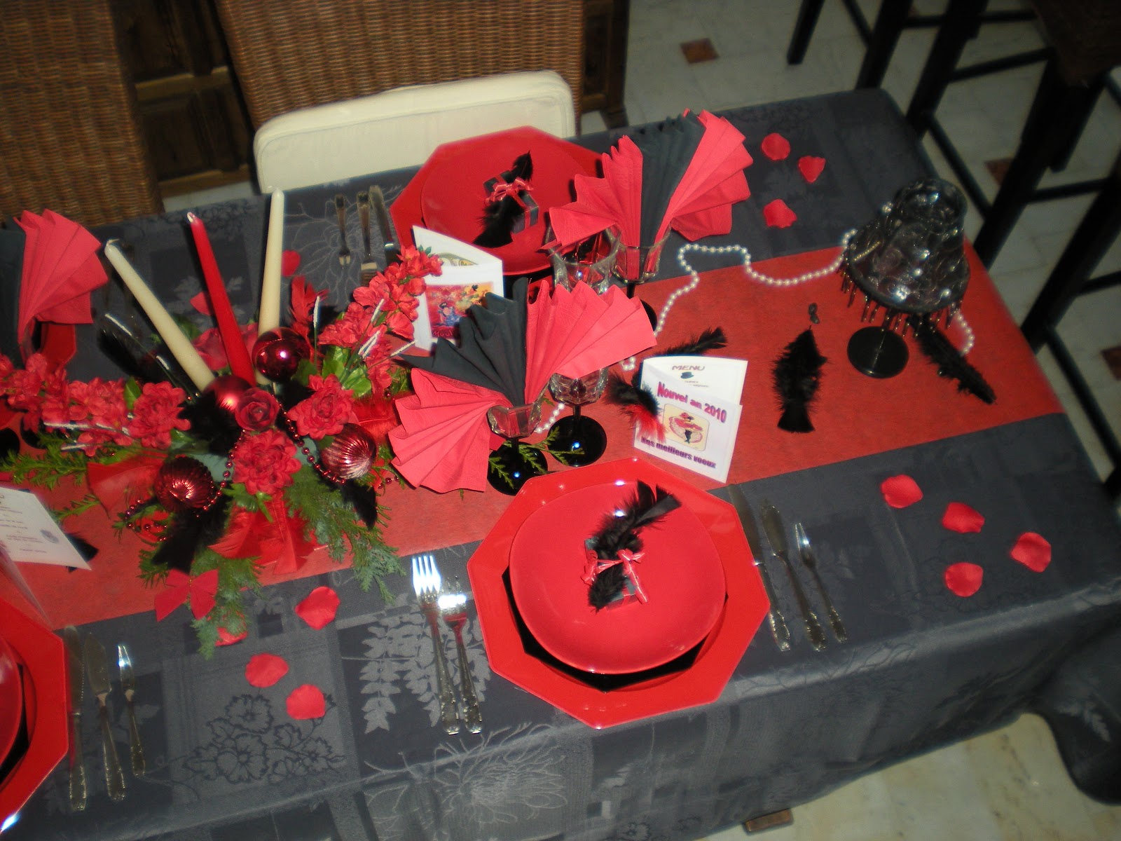 Déco "cabaret" Déco de table à thèmes