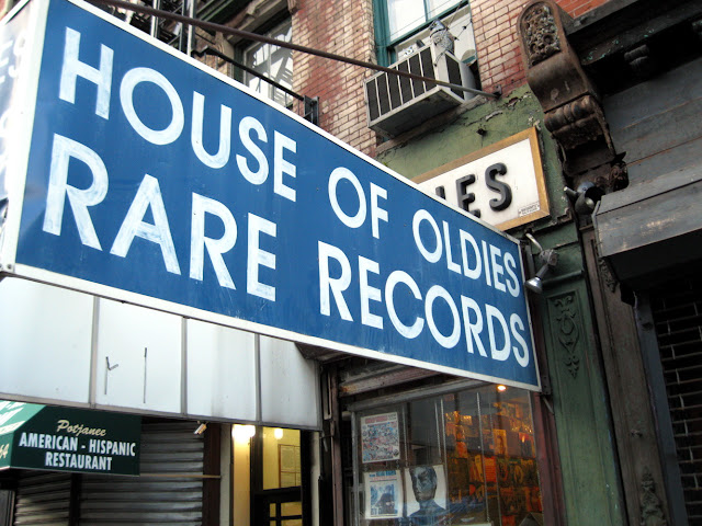 The sign out front says it all House of Oldies Rare Records