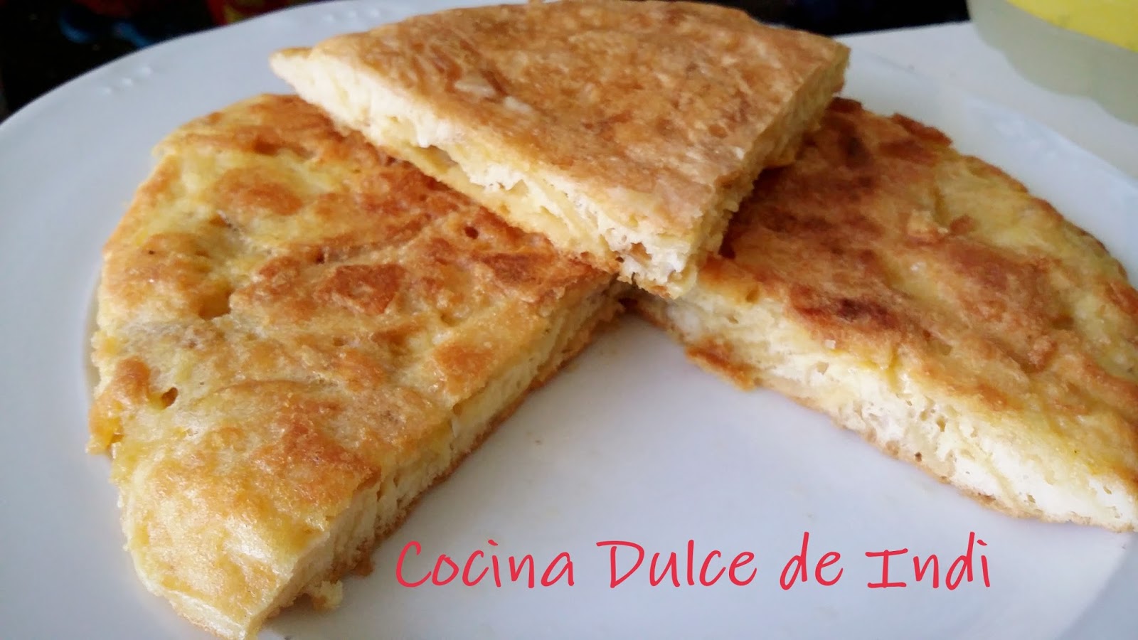 Cocina Dulce de Indi TORTILLA DE PAPAS DE BOLSA