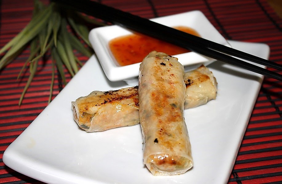 Cooking Gluten Free with Bea Rice Paper Oven Baked Spring Rolls