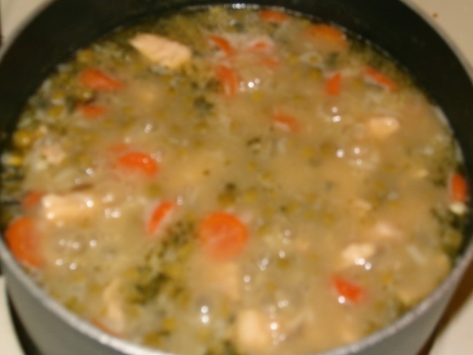 Cooking Long Grain and Wild Rice Soup Crazy Woman Hobbies