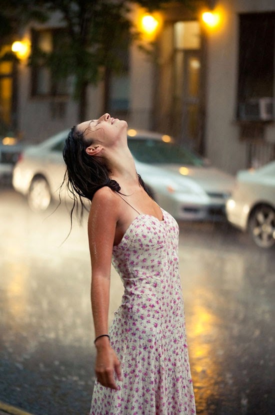 Ashley in the rain Ashley in the rain