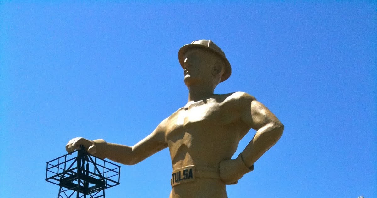 Cindy's Cupboard The Tulsa Golden Driller...