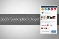 Spiky Social Subscription Widget Spiky Social Subscription Widget