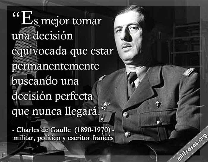 frases de Charles-André-Joseph-Marie de Gaulle militar, político y escritor francés
