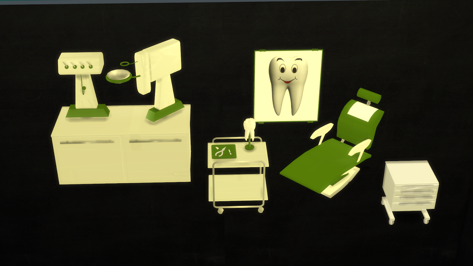 DENTIST SET TS2 to TS4 CONVERSION The Sims 4 Creations