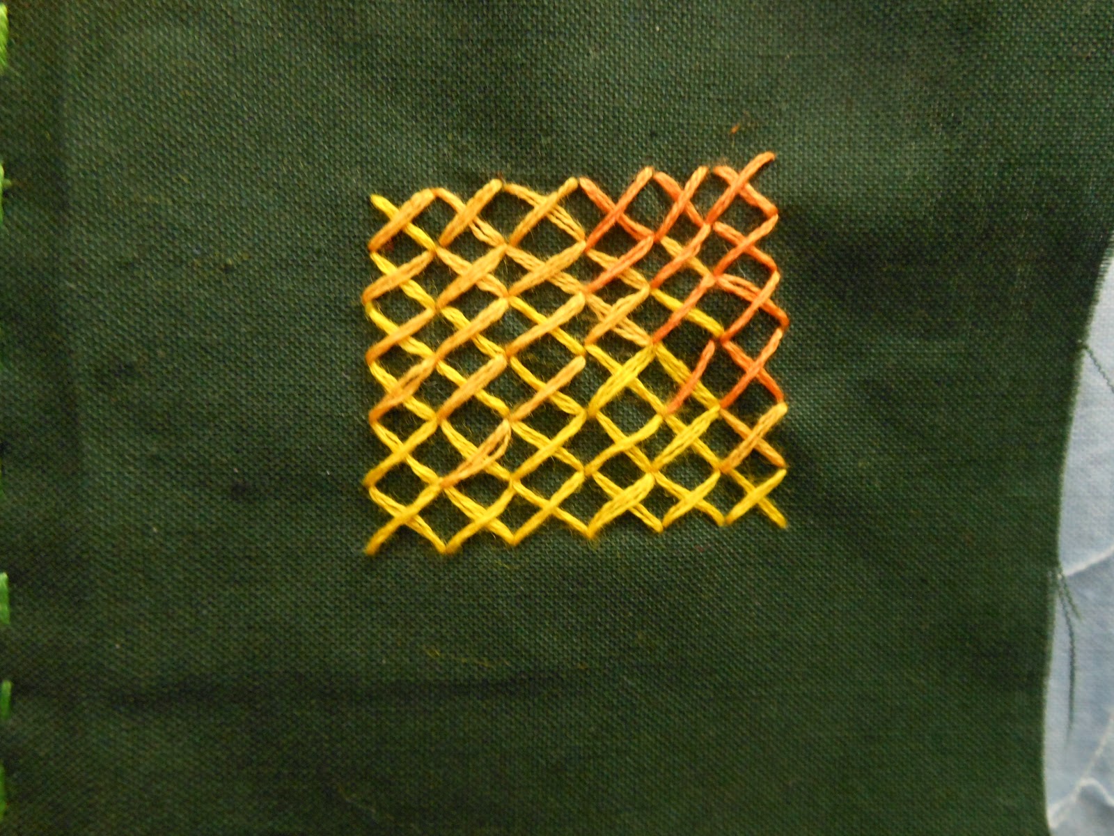 Art with a needle jessecmault tutorial 1  straight stitches