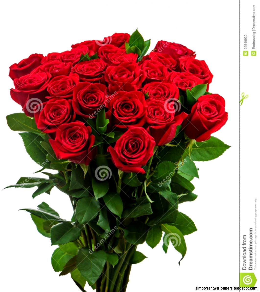 Colorful Flower Bouquet From Red Roses Isolated On White Backgro Colorful Flower Bouquet From Red Roses Isolated On White Backgro