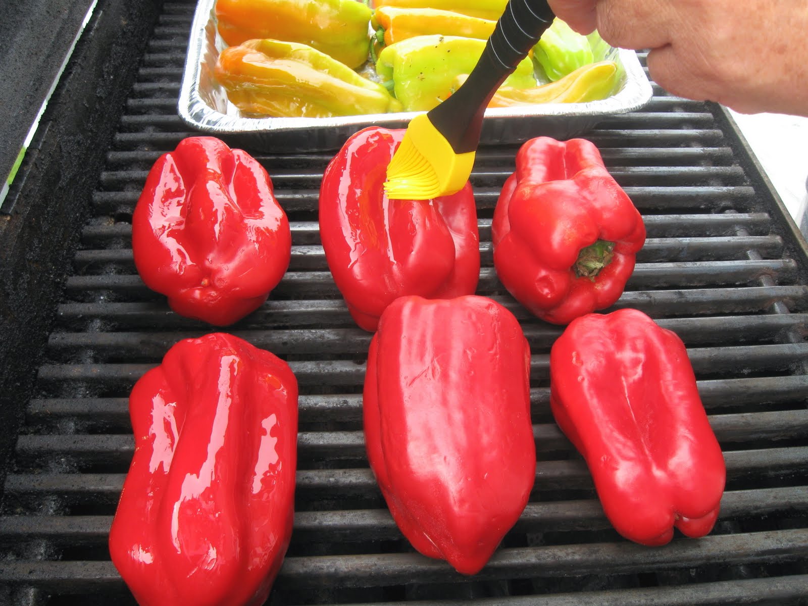 Roasted Peppers on the Grill Recipes that Fit