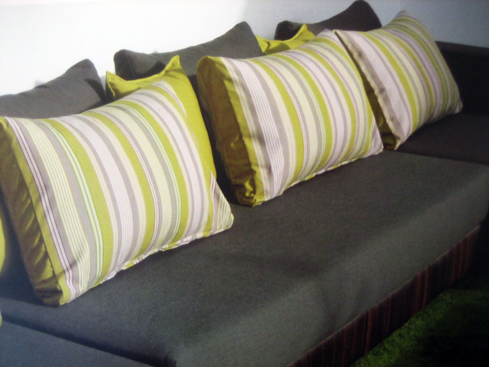 Ideas ALADRO I PUIG Confección de cojines de exterior