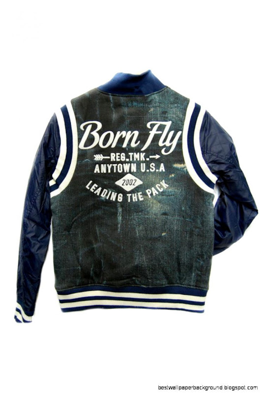 Born Fly Network Varsity Jacket Born Fly Network Varsity Jacket