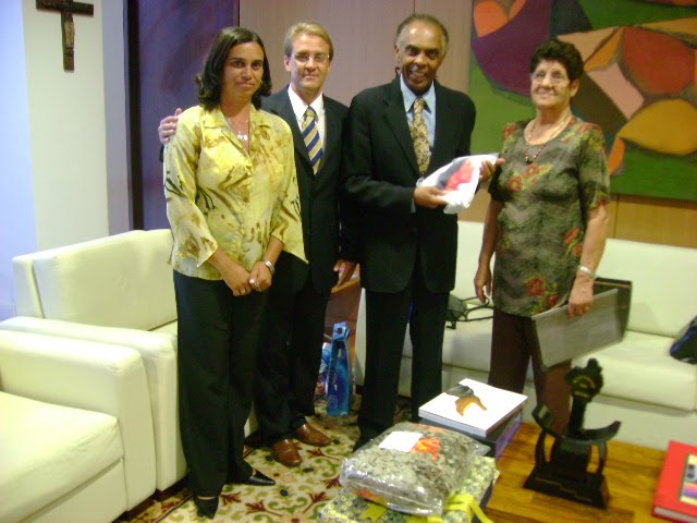 Visita ao Ministério da Cultura em 2007