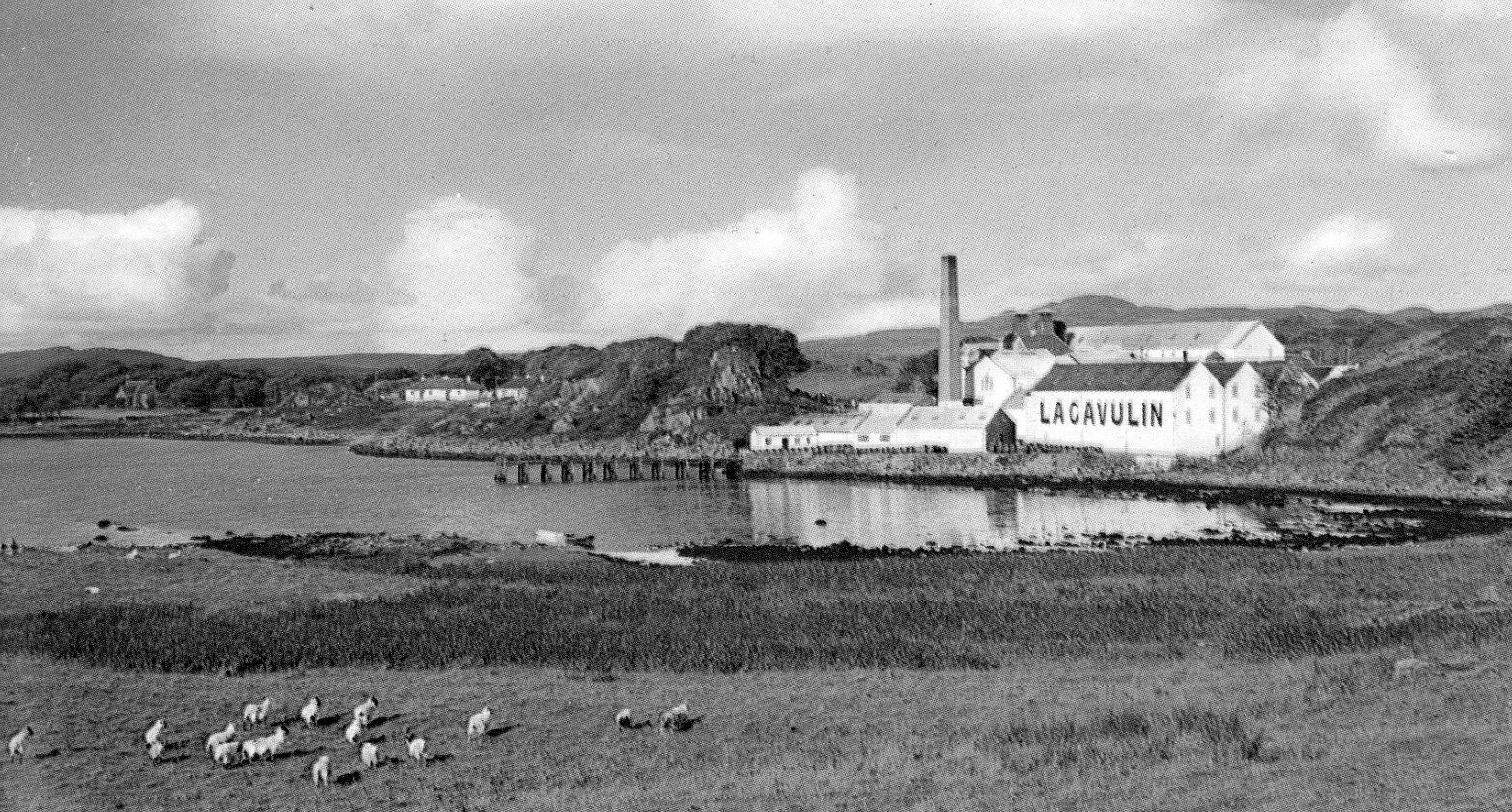 Tour Scotland Photographs Old Photographs Lagavulin Whisky Distillery