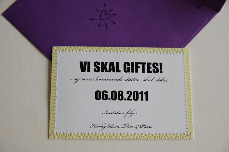 invitationer til dåb og bryllup det bedste jeg ved