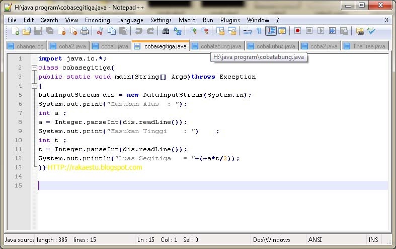 parameter java adalah parameter java adalah