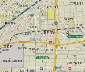 扇町１丁目公園応急仮設住宅所在地