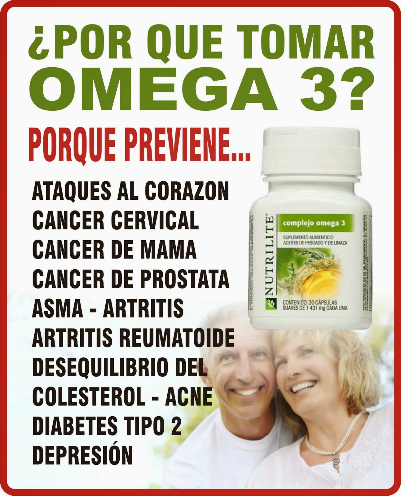 POR QUE TOMAR SOLO OMEGA 3 DE NUTRILITE