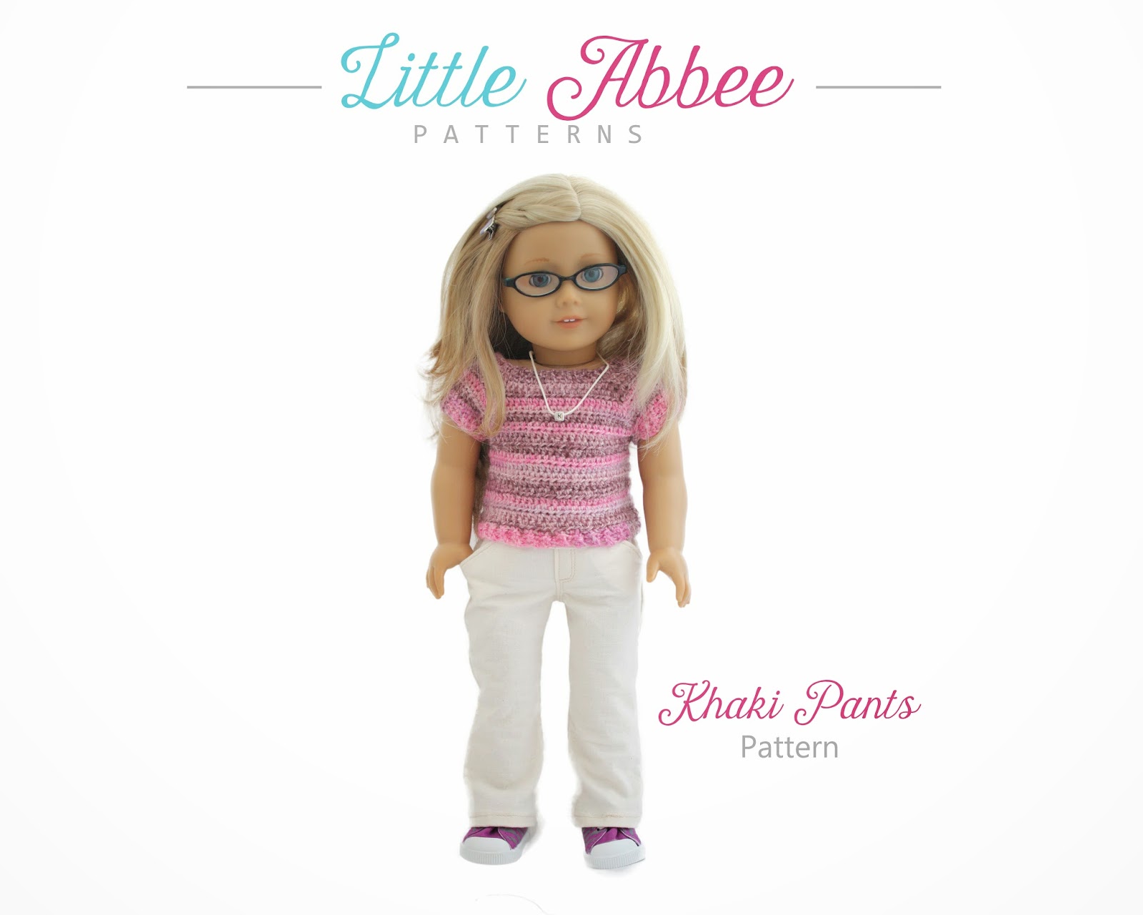 Little Abbee New 18" Doll Pattern for Sale